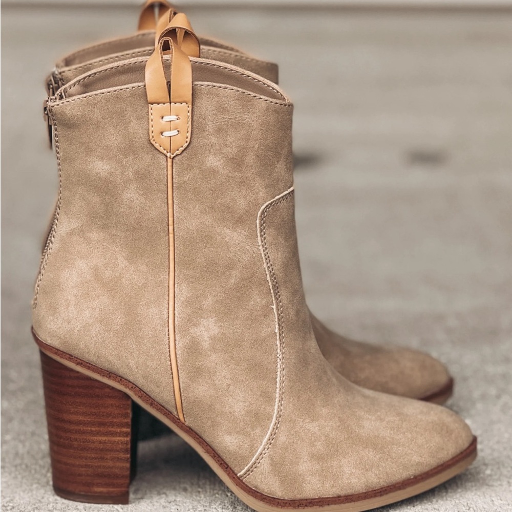 Mia Susana Western Ankle Boot Sz 11